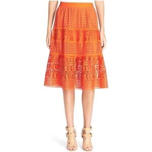 Diane Von Furstenberg Tiana Midi Skirt
